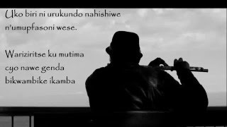 Video thumbnail of "Nari ntegereje amahoro (+lyrics) - François Nkurunziza - Rwanda"