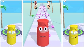 Juice Run - all level gameplay Android,ios (Level-96-100) || Run games ||