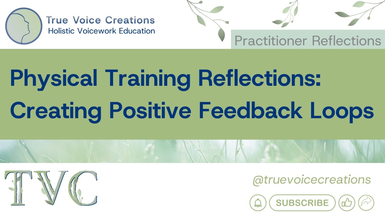 Physical Training Reflections: Creating Positive Feedback Loops - YouTube