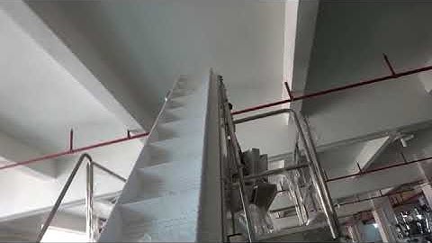 Ice cube weighing and packing machine from Wilpac