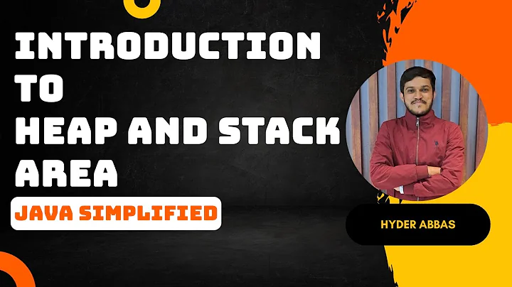Introduction to JVM's  Heap and Stack Data Areas | Java Simplified