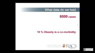 Mortality data looks at obesity - Dr John North