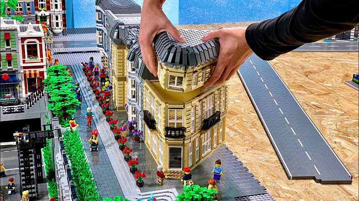 Wenn man seine eigenen Bautechniken nicht versteht... - Bau einer Lego Stadt Teil 273.