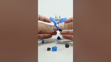 @Blokees Transformers Galaxy Version Defender Thundercracker Robot and Vehicle Mode