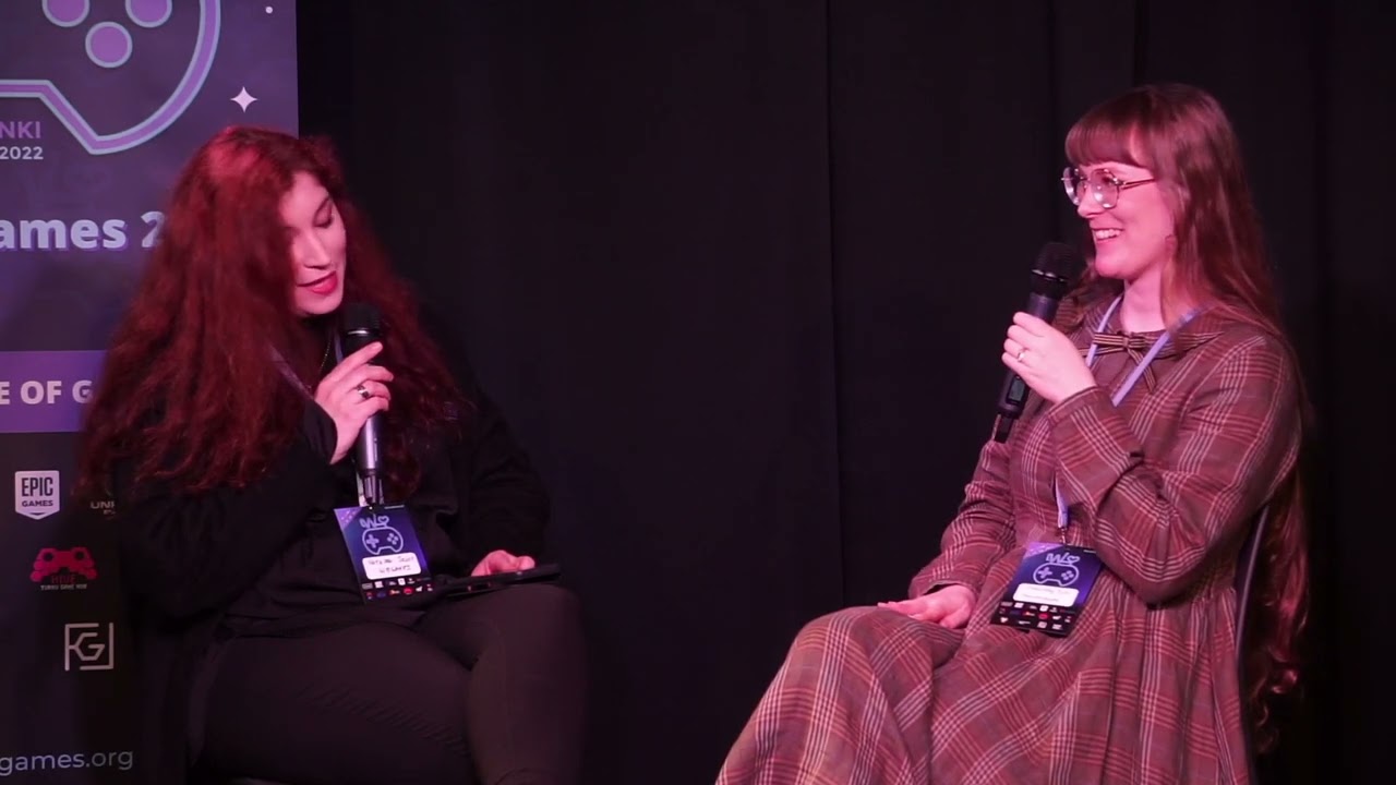 W Love Games Conference 2022 Fireside chat with Charlotta Tiuri