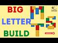 Name Activity for Kids ✏️ Build Big Letters (Kindergarten &amp; Preschool) 