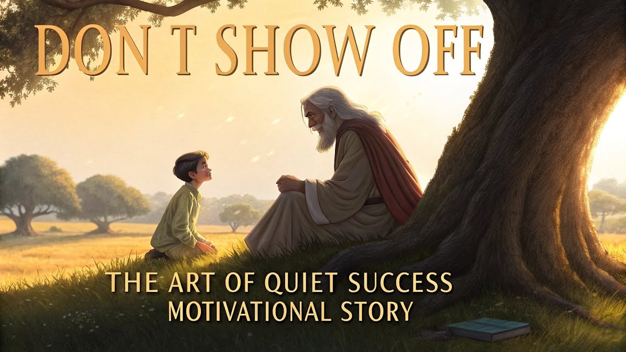 Don't Show off | The Art of Quiet Success | Motivational story - YouTube