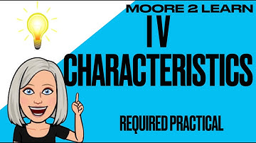 AQA Trilogy IV Characteristics Required Practical Physics Lesson and WORKSHEET