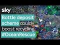 Plastic bottle deposit scheme could boost recycling sky ocean rescue