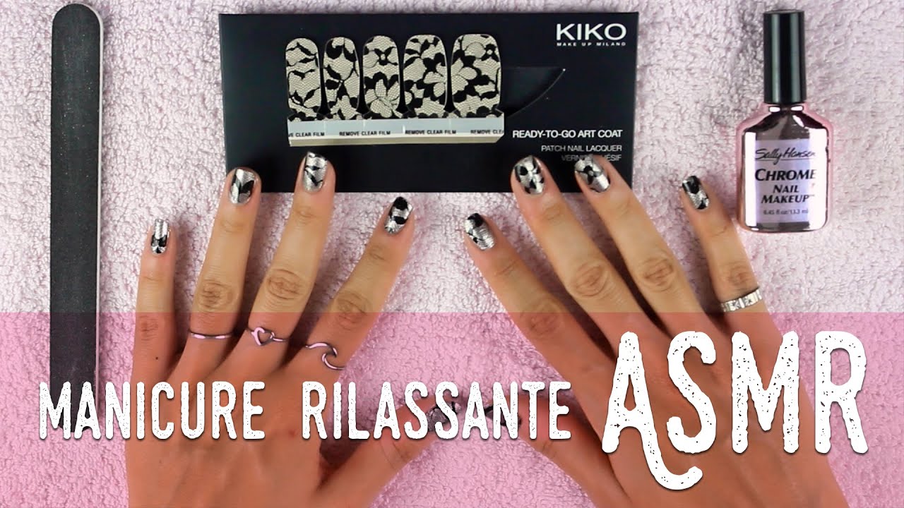 ASMR ita - 💅🏻 MANICURE RILASSANTE e simil NAIL-ART (Intense Whispering)