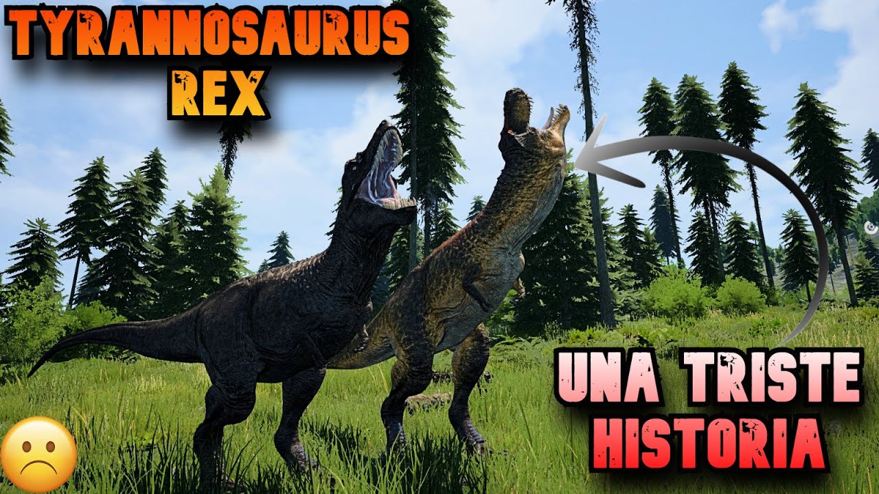 😭SOBREVIVIR COMO UN JOVEN TYRANNOSAURUS REX 🦖 EN THE ISLE FUE LA PEOR DECISIÓN QUE HE TOMADO 😡😕