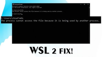 How to fix WSL 2 can