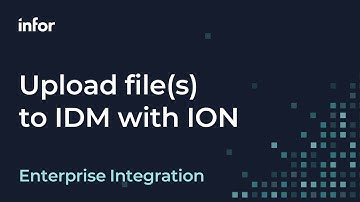 How to Automate Getting your Document to the Cloud with ION and Infor Document Management