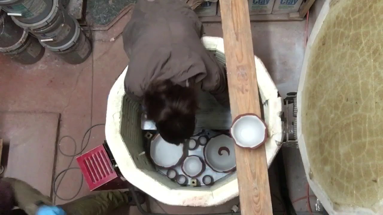 Pottery Glaze Kiln Loading YouTube