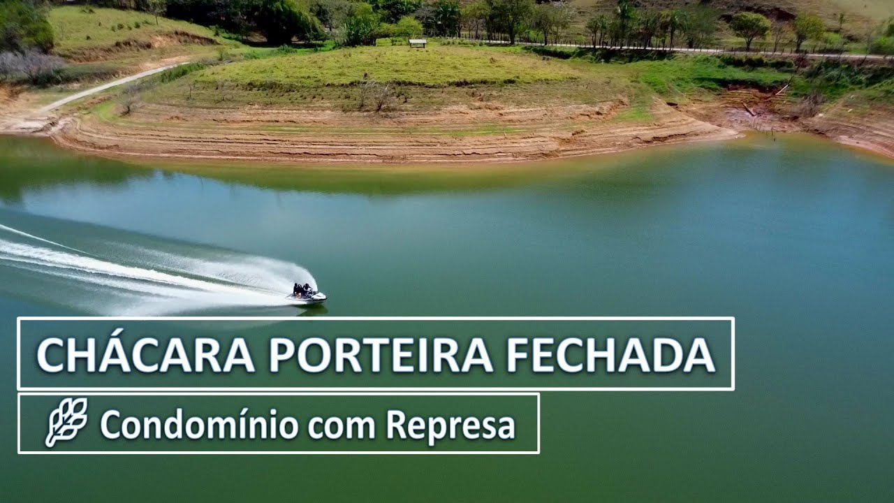 CHÁCARA MARAVILHOSA!! - PÉ NA REPRESA - PORTEIRA FECHADA - 6.600m² - São José dos Campos/SP