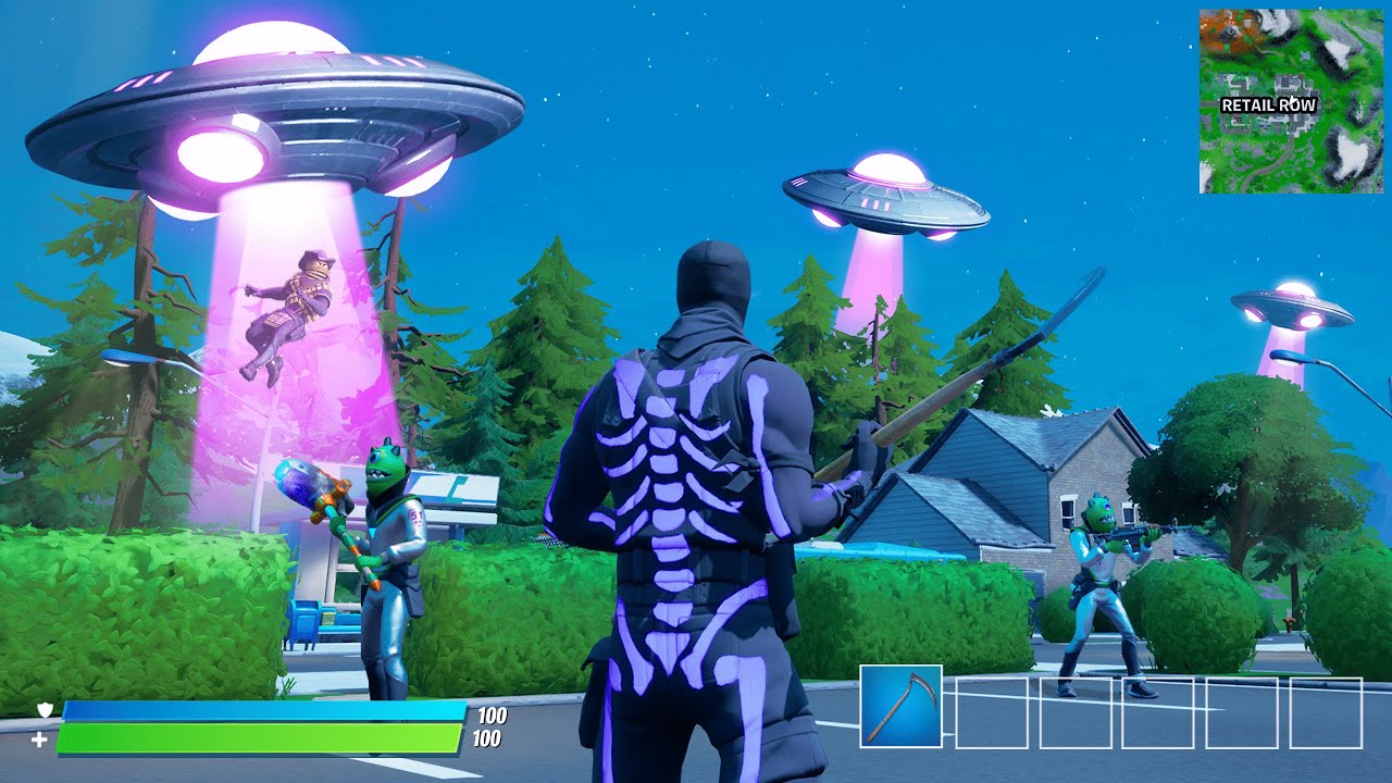 ALIEN E UNIÃO FLARINTHIANS! FORTNITE! 