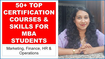 50+ Top Certification Courses & Skills 2023 | MBA Profile Building Tips | SforShivani