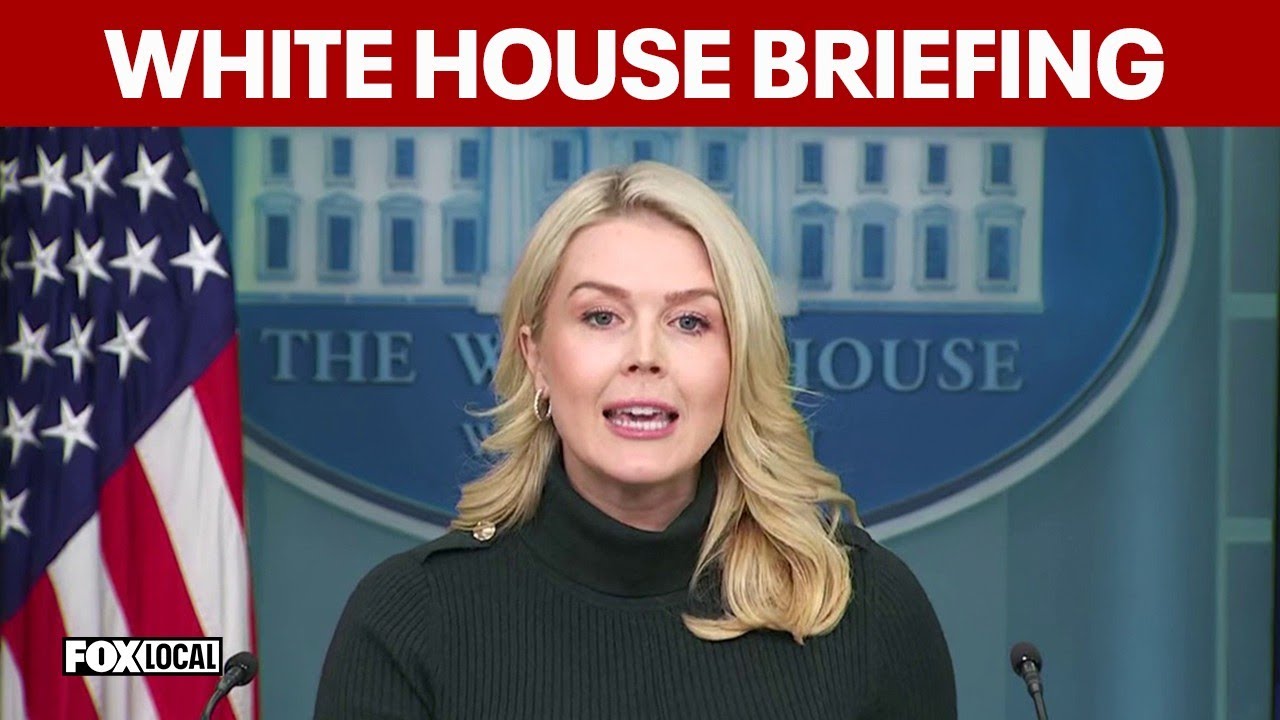 White House Press Briefing: Press Secretary Leavitt talks ICE in Minnesota