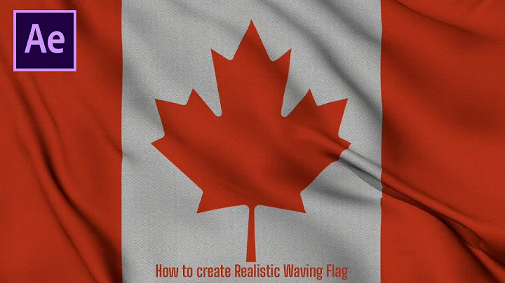 Realistic Waving Flag Animation | After Effects Tutorial
