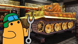 I Renovated A Tiger Tank in Tank Mechanic Simulator!