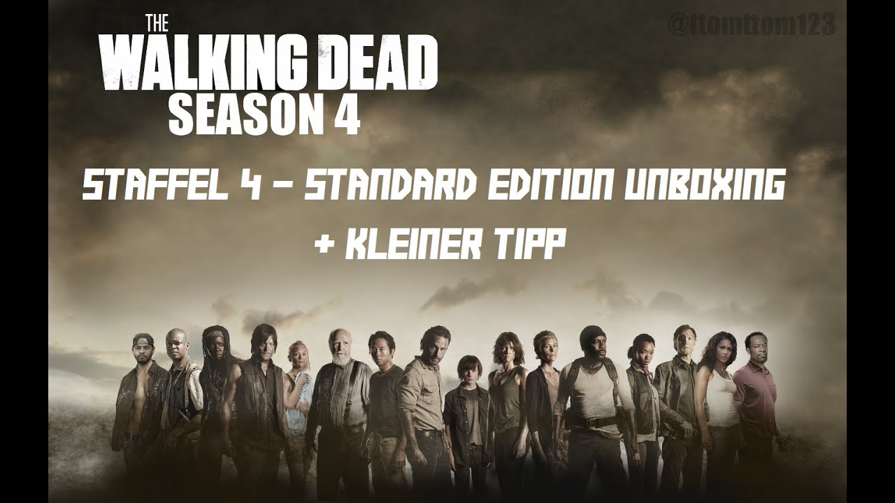 The Walking Dead - Staffel 4 - Standard Edition - Unboxing (Deutsch