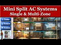 Mini split air conditioner  single and multi zone
