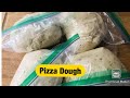 Home made Pizza dough & store in freezer