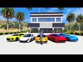 GTA 5 - Stealing Luxury Cars with Michael! (Real Life Cars #116)