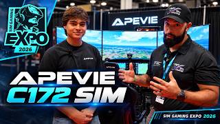 Sim Gaming Expo 2026 Vendor Highlight | APEVIE Simulator | Cessna 172 Simulator Showcase