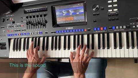 True (Spandau Ballet) cover played live by Pedro Eleuterio with Yamaha Genos Keyboard