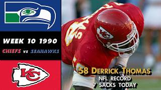1990 Chiefs vs Seahawks - Week 10 - Full Game - Derrick Thomas NFL sack record
