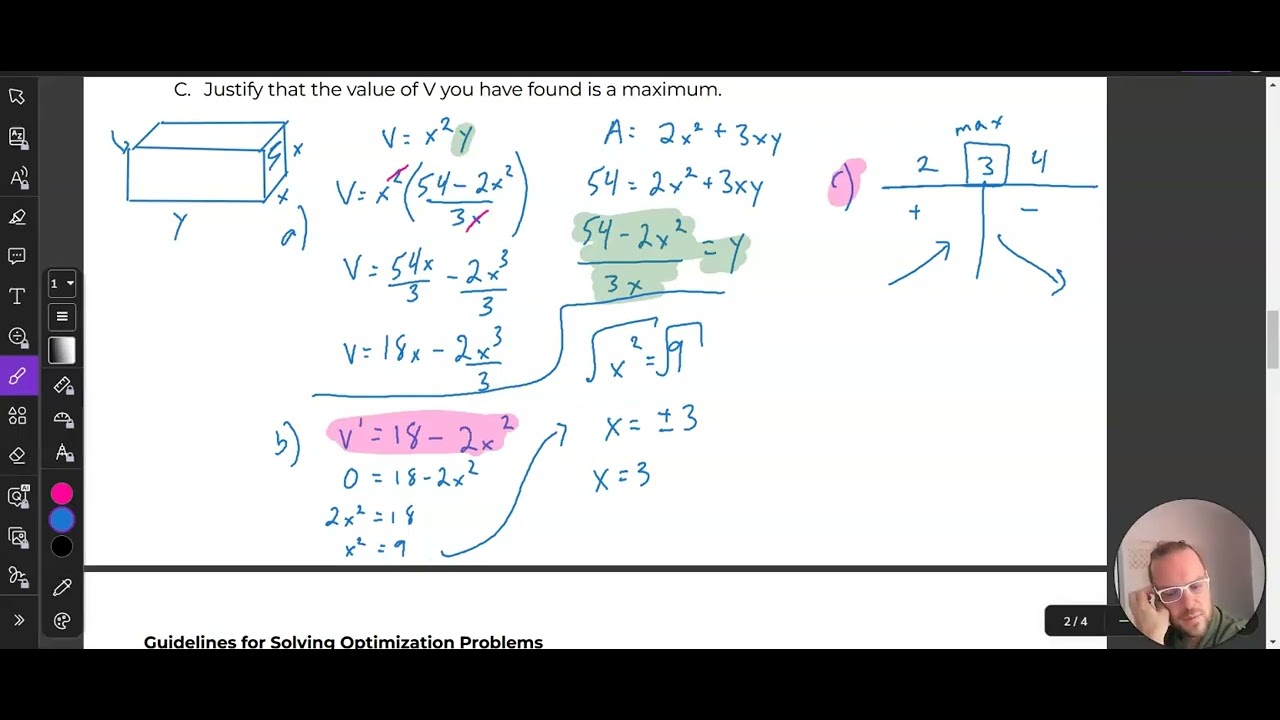 3.1 Optimization Problems - YouTube