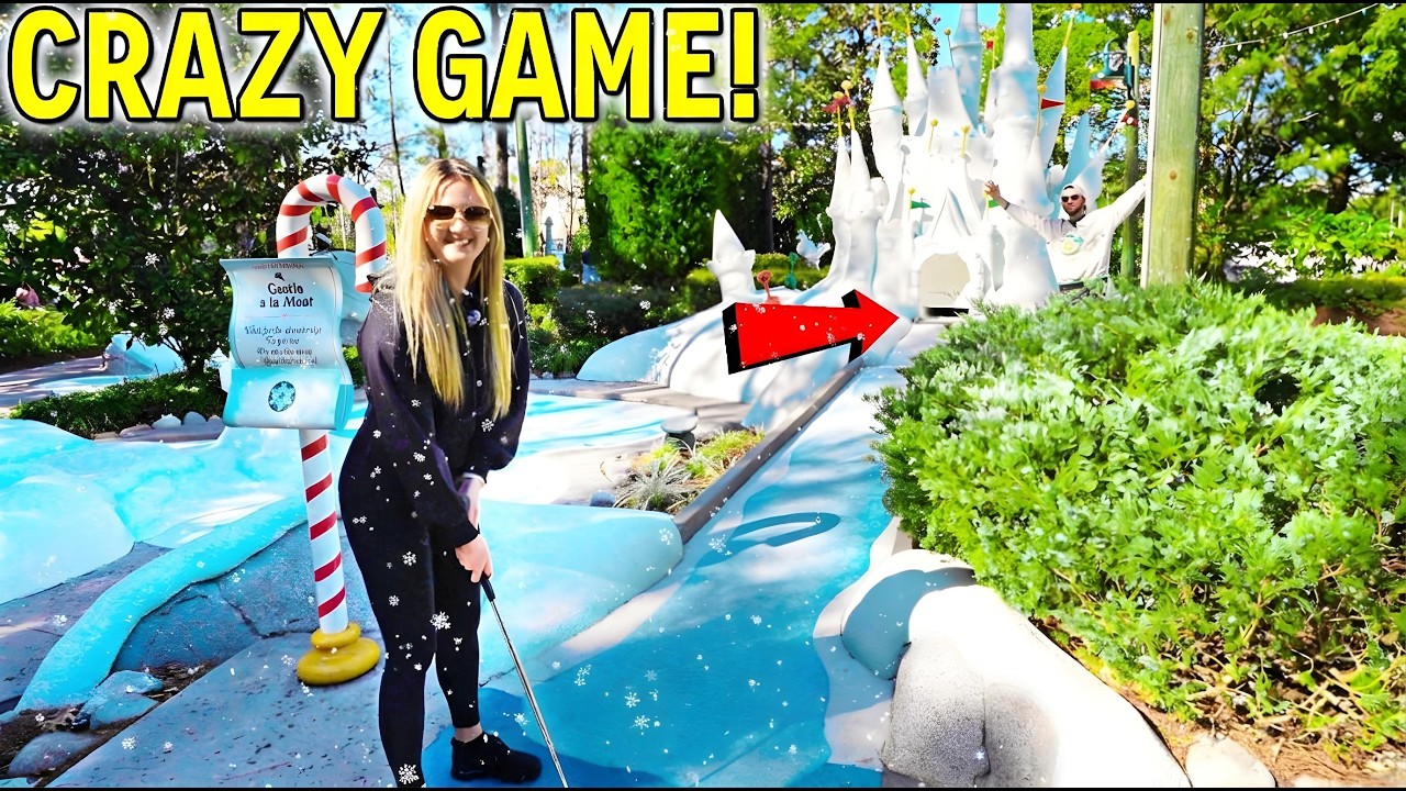 EPIC Disney Mini Golf Match vs Kyle Pallo!
