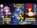 E6 Herta x Cyrene &amp; E3 Himeko Super Break | Apocalyptic Shadow 4 | Honkai Star Rail 3.7