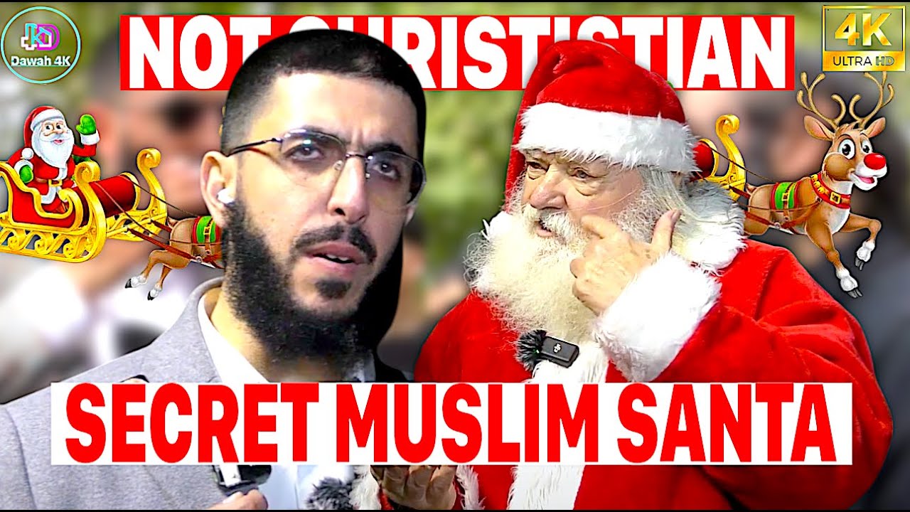 15 YEARS WAITED TO MEET SANTA CLAUSE! ALI DAWAH |SPEAKERS CORNER - YouTube