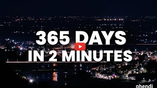 365 Days In 2 Minutes Aesthetic Cinematic Film Ateeb