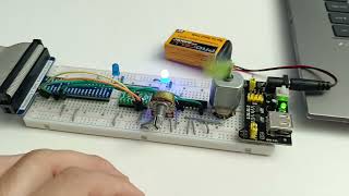 NU CEE_340 Embedded Systems Project 13.1: Control a DC motor with a Potentiometer