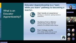 Lunch & Learn Teacher Registered Apprenticeship