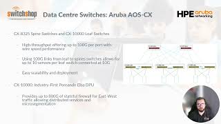 Hpe Aruba Networking Data Centre Soluitions