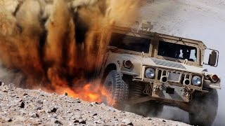 A-10 Warthog Obliterates Humvee Drone