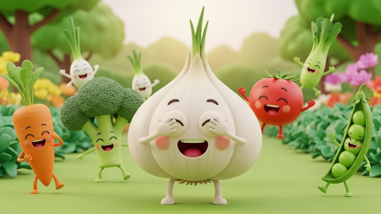 Hide and Seek with Veggies 🥦🌶️ | Fun Kids Song | Nursery Rhyme