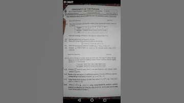 pu affiliated colleges 2023 numerical analysis 2 (418) past paper | #pastpapers #viral #viralvideo