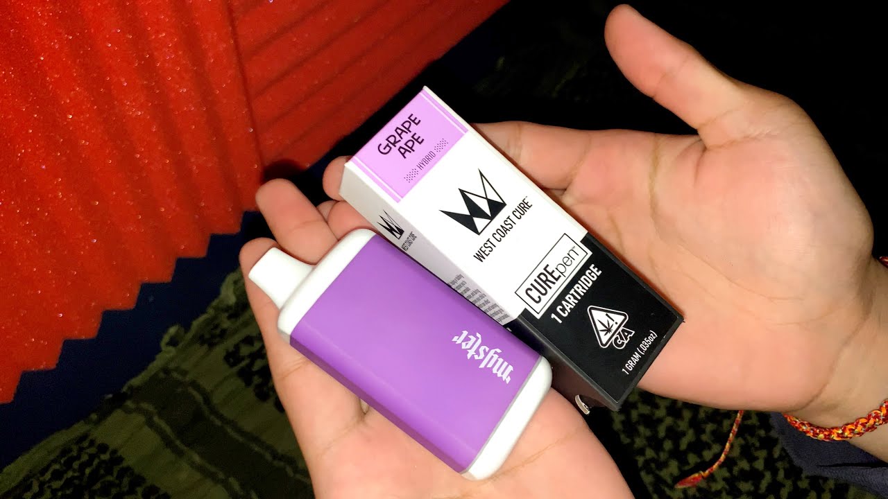 Grape Ape 🍇🦍 by West Coast Cure 🍃🔥 w/ Myster Battery 🔋 4k