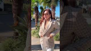 Blazer Tweed Bege - Trappiche - SJ84