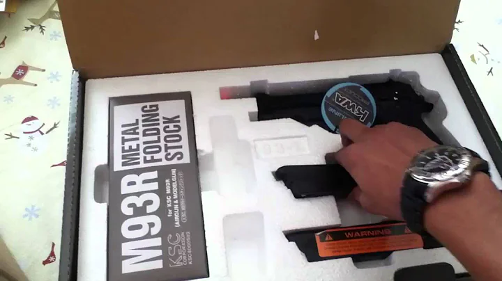 M93r airsoft gun Part 1 of 2