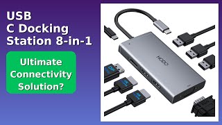 REVIEW (2025): USB C Docking Station 8-in-1. Features.