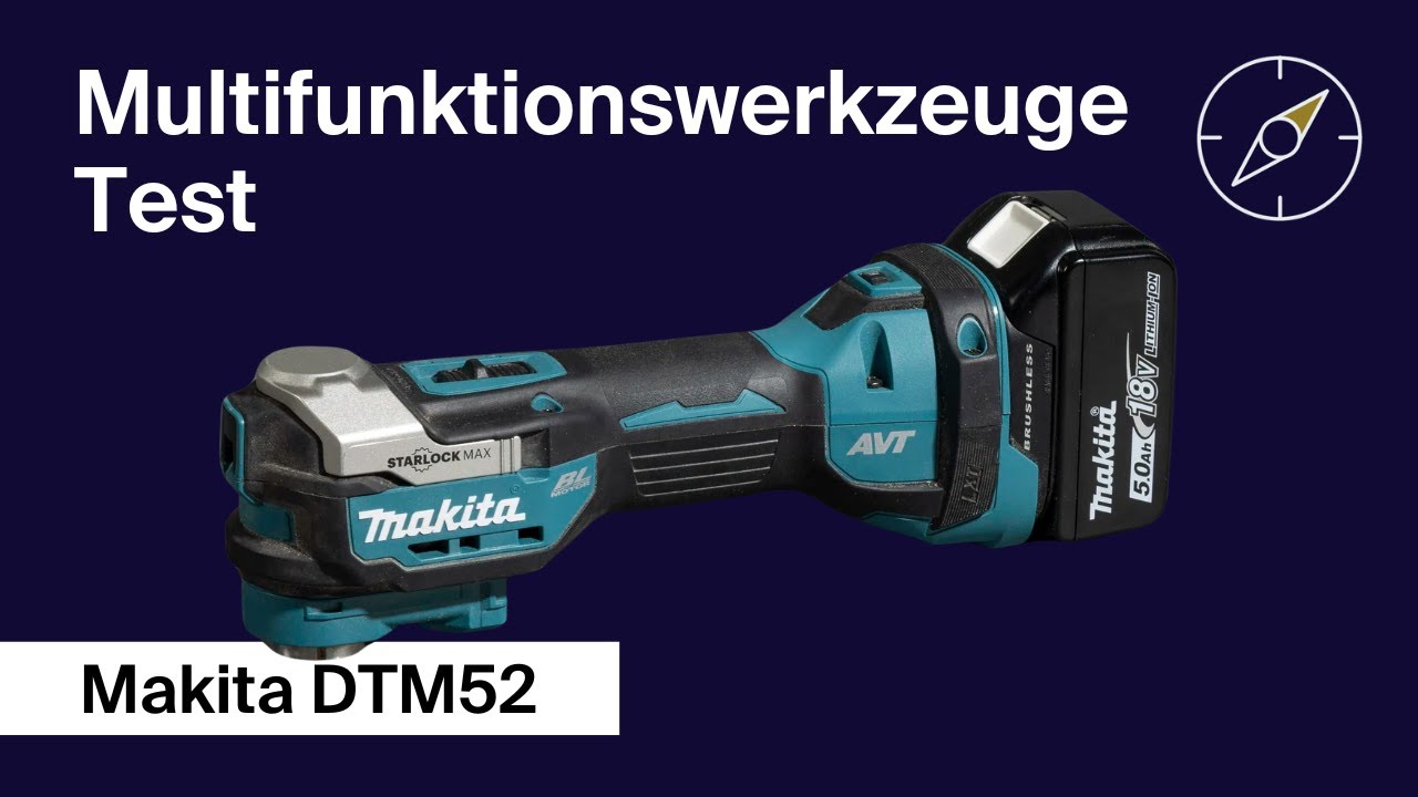 Oszillations-Multi­funktions­werkzeug Test: Makita DTM52 – F.A.Z. Kaufkompass
