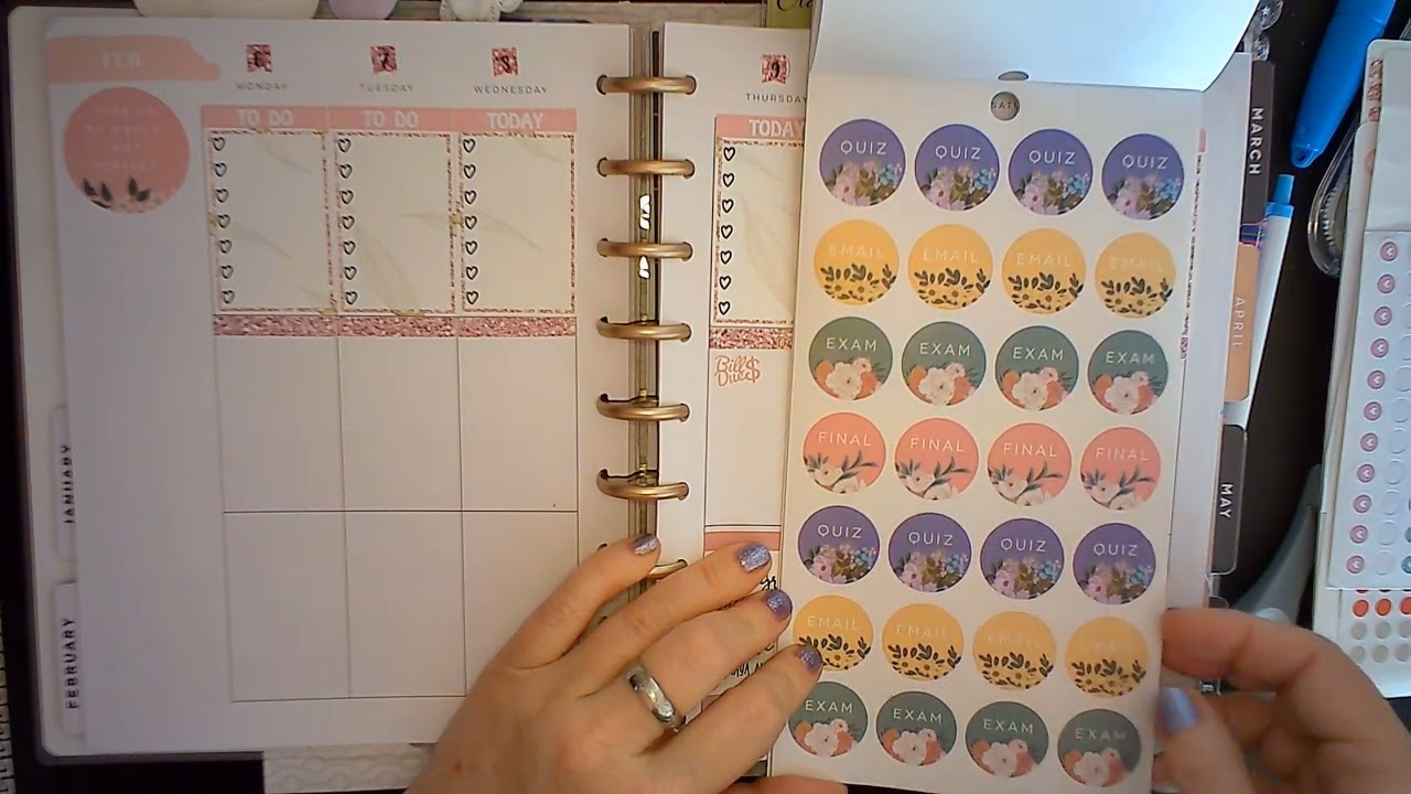 A Lost PWM and a Pretty Pinky Leftover Spread Plan With Me