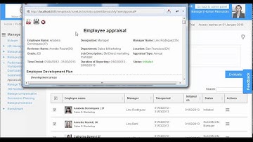 Empxtrack Performance Appraisal Demo