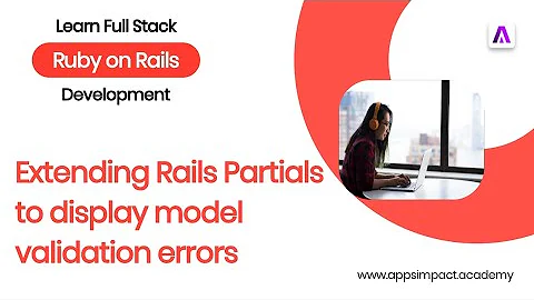 Extending Rails partials to display model validation errors